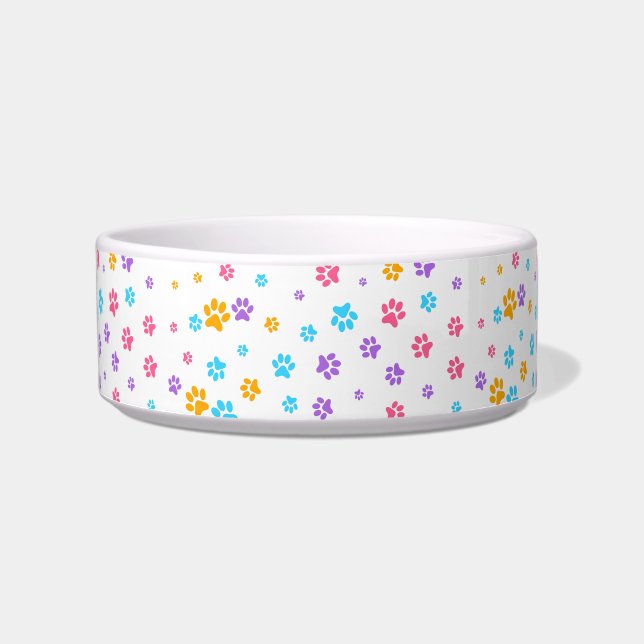 Tigela Puppy Paws (Frente)