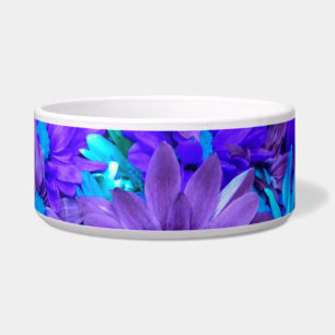 Tigela Purple N Turquoise Daisie (Pet) Bowl