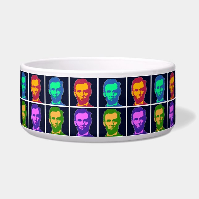 Tigela Quatro Pop Art Abraham Lincolns (Frente)