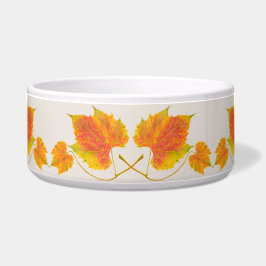 Tigela Queda Dotty Spotty em uma grande salada