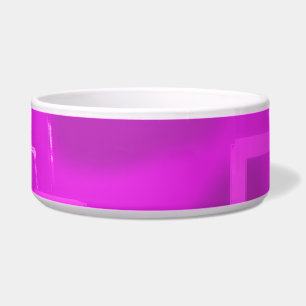 Tigela Quic Futurística Geométrica Rosa