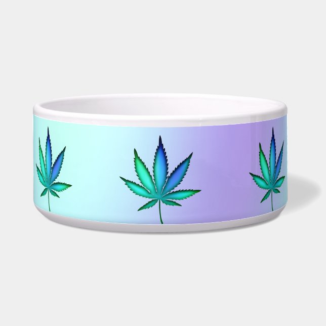 Tigela Rainbow Love Cerâmica Pet Bowl (Frente)