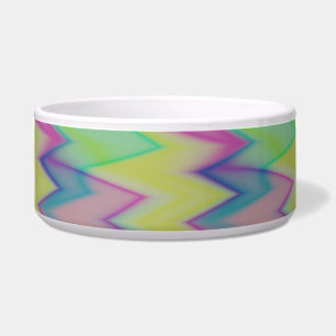 Tigela Rainbow Zigzags