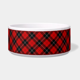 Tigela Ramsay tartan red xadrez