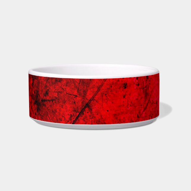 Tigela Red Black grunge abstrato digital art (Direita)