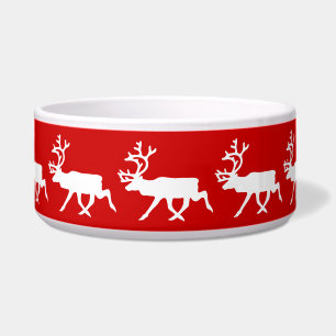 Tigela Reindeer Branco / Silhueta das Caraíbas