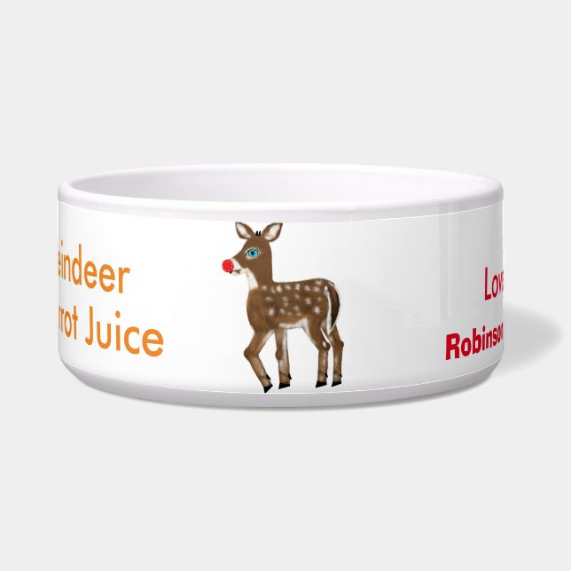 Tigela Reindeer Carrot Juice Bowl (Frente)