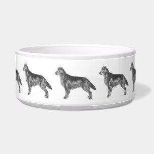 Tigela Retriever revestido liso