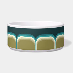 Tigela Retro style double arch decoration