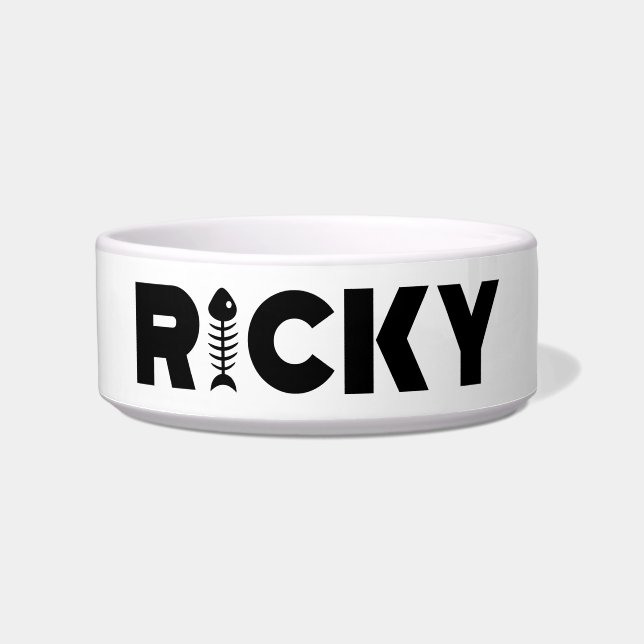 Tigela Ricky Cat Bowl (Frente)