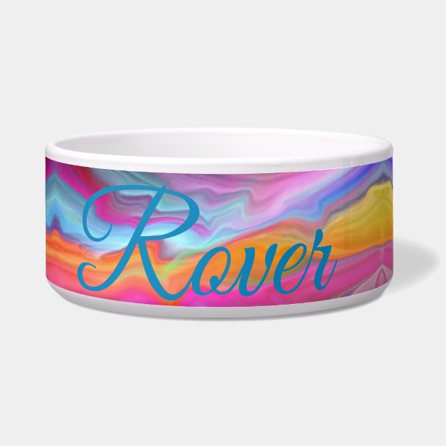 Tigela Ripples de Cor (Frente)