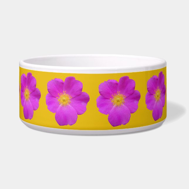 Tigela Rosa selvagem 2 (Frente)