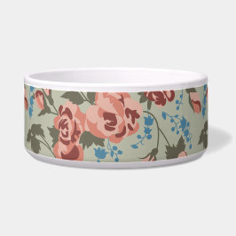 Tigela Rosas & Sininhos