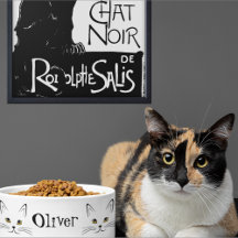 Rosto de Gato Nome Personalizado 