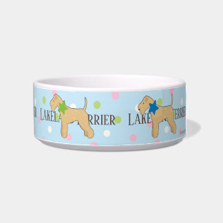 Tigela Roy Mocchi Bruno♥ Pet Bowl Dog Lakeland Terrier