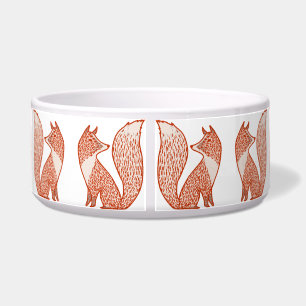 Tigela Rust Red e Ivory Foxes
