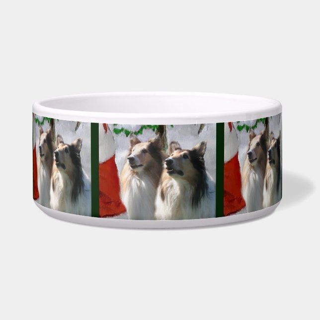 Tigela Sable Rough Collie Bowl (Frente)