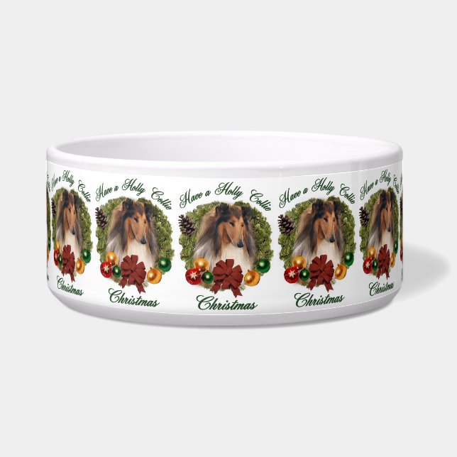 Tigela Sable Rough Collie Bowl (Frente)