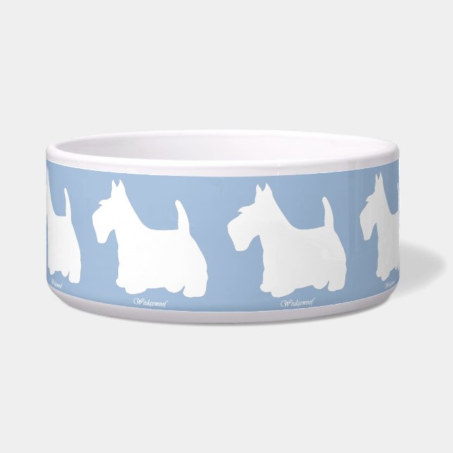 Tigela Scottish Terrier de Wedgewoof (Frente)