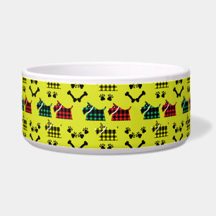 Tigela Scotty Terrier Dogs Cute Engraçado Terriers Breeds