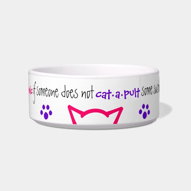 Tigela Será gata.a.clísmica se... (Frente)