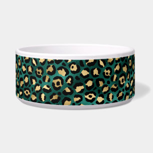 Tigela Série Leopardo Teto e Dourado Design 3 Bowl