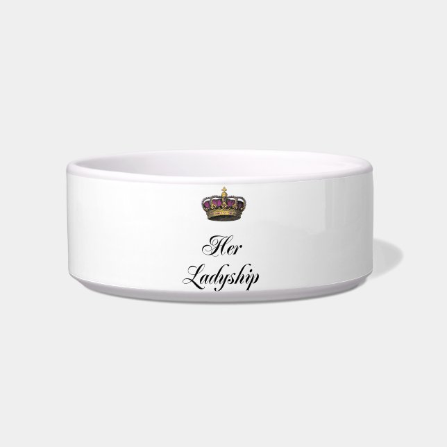 Tigela Seu Ladyship (Frente)