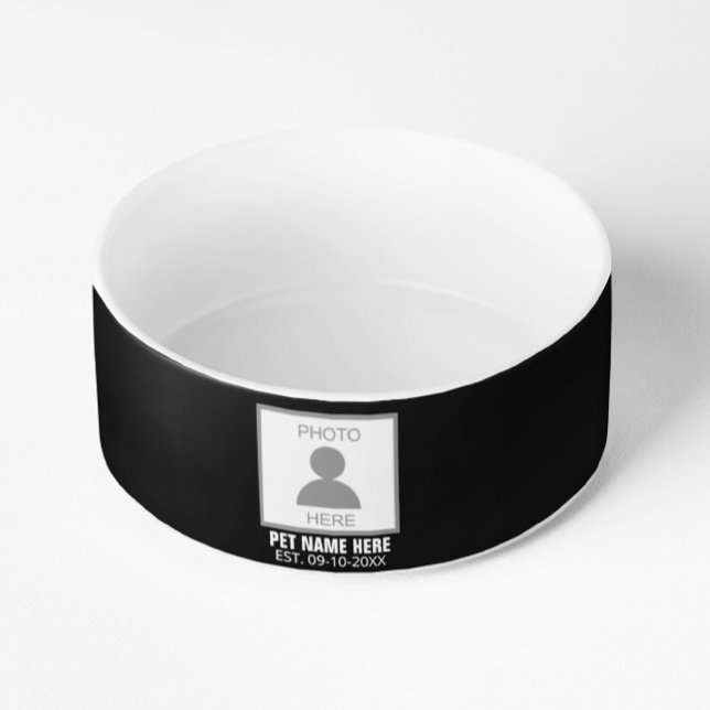 Tigela Seu nome e idade da foto aqui (Criador carregado)