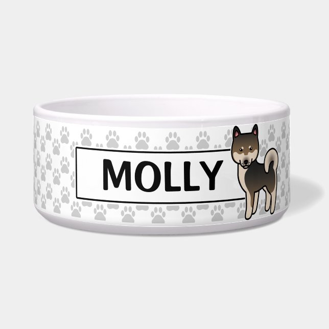 Tigela Shiba Inu Sésamo (Frente)