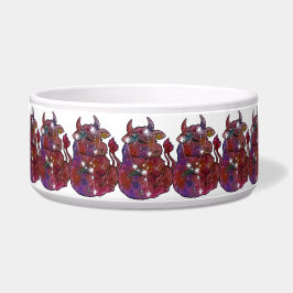 Tigela Signo do zodíaco Touro Aniversário 