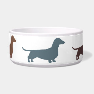 Tigela Silhuetas de Dachshund