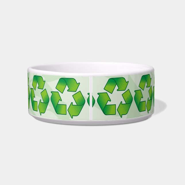 Tigela Símbolo de reciclagem (Traseira)