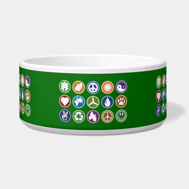 Tigela Símbolos Eco (Frente)