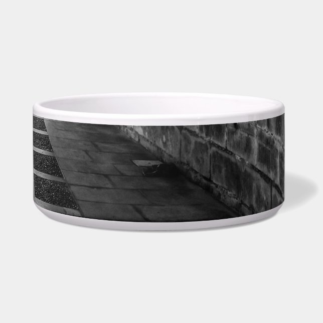 Tigela Simetria em preto e branco (Direita)