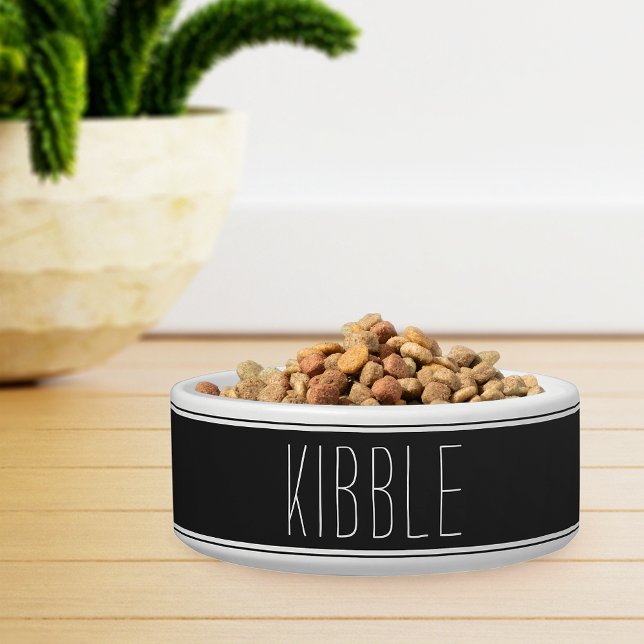 Tigela Simples Comida Kibble do Estilo Moderno de Fábrica (Criador carregado)
