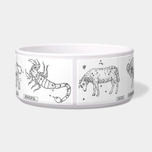 Tigela Sinais astrológicos Pet Bowl