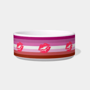 Tigela Sinalizador do Orgulho Lésbico Lipstick