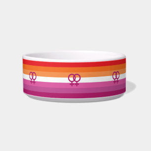 Tigela Sinalizador do Orgulho Lésbico WLW