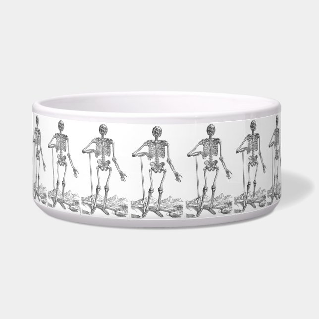Tigela Skeleton Pet Bowl (Frente)