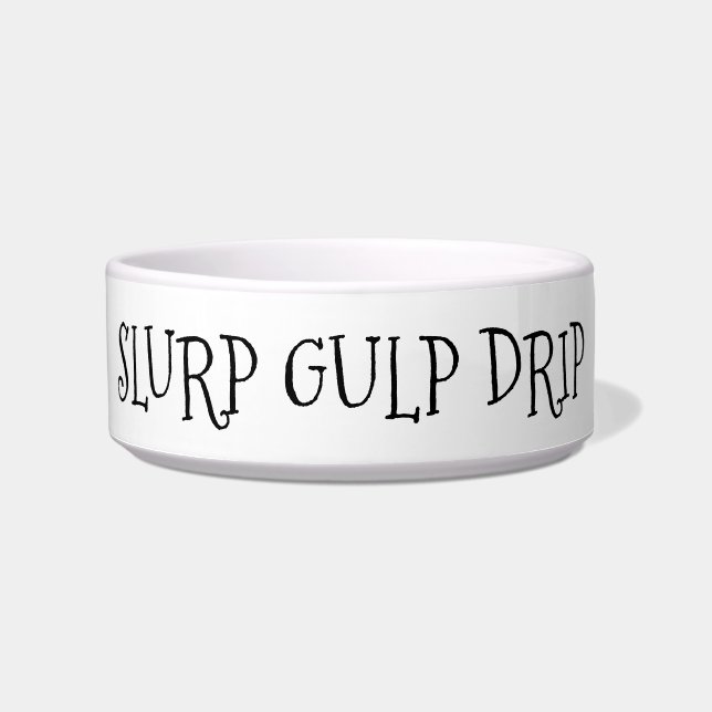 Tigela Slurp Gulp Drip (Frente)