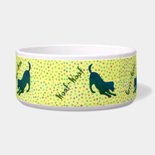 Tigela Snowflake Doggy - Pet Bowl Verde