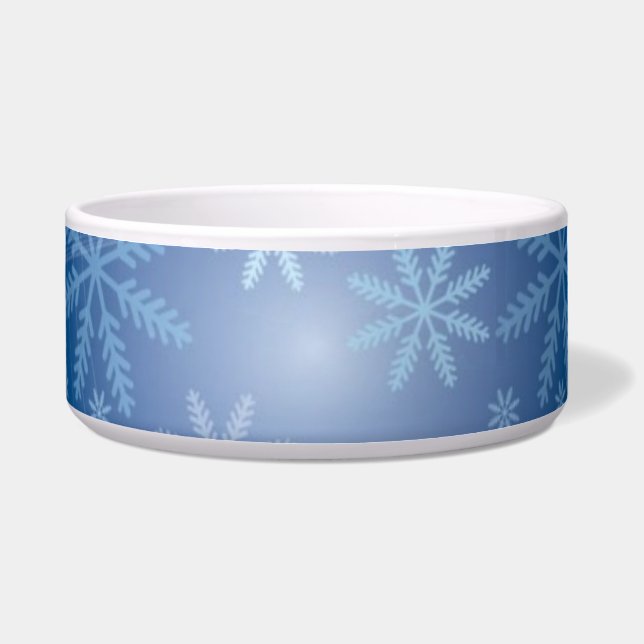 Tigela Snowflakes Pet Bowl (Frente)