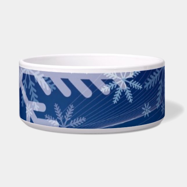 Tigela Snowflakes Pet Bowl (Frente)