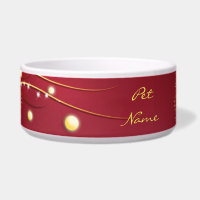 Solar Explosion Dog Bowl