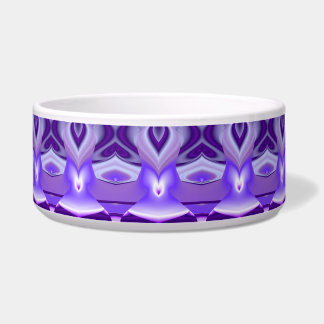 Tigela Sonhos de Arco-Íris de Flor Roxo