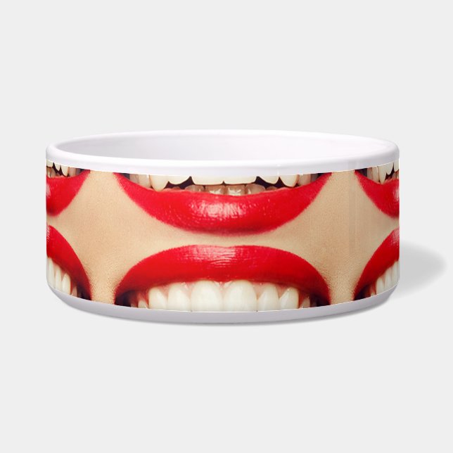 Tigela Sorriso perfeito Fatale Pop-art (Frente)