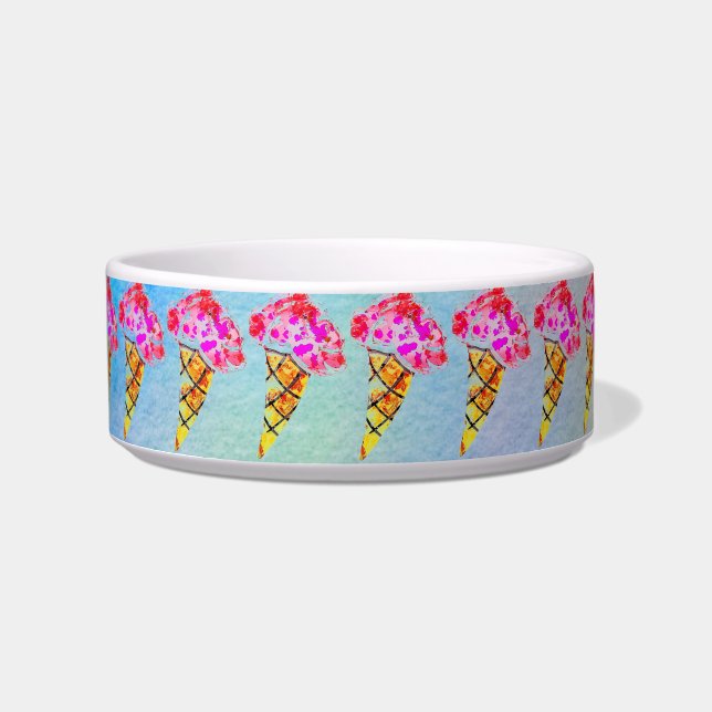 Tigela Sorvete Cone Pet Bowl (Frente)