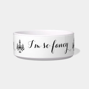 Tigela Sou tão Rico Chandelier Pet Bowl