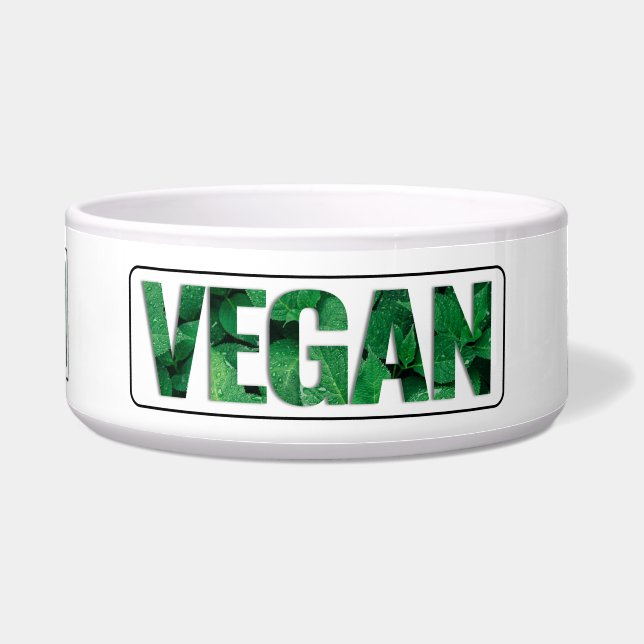 Tigela Sou Vegan, Design tipográfico (Frente)