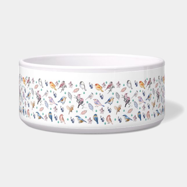 Tigela Spring Birds Pattern (Frente)